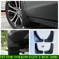 front rear mudflaps mud flaps flap splash guards mudguard protect cover kit for volkswagen t roc t roc 2018 2022 accessories