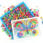 296 шт.компл. игрушки ручной работы в виде грибов, детские развивающие игрушки, интеллектуальная игра-головоломка 3D, подарки