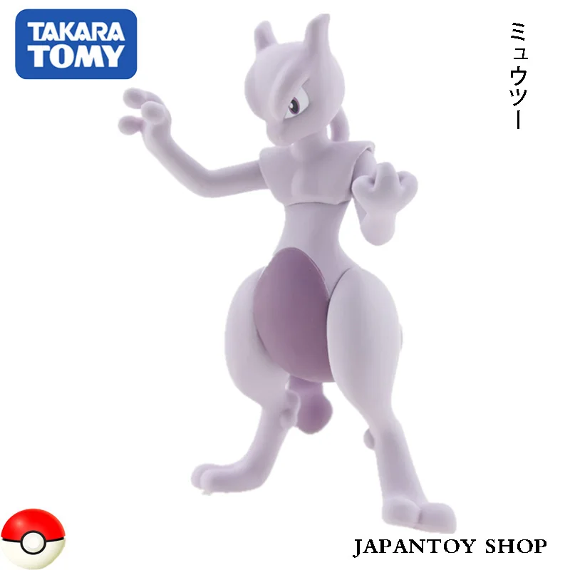 Takara tomy tomica moncolle ex Покемон фигурки mewtwo ehp16 Горячие миниатюрные детские игрушки digimon