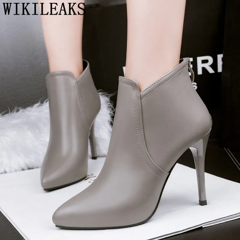 Кожаные сапоги женские сексуальные женская обувь Зимние Модные Фетиш на высоком