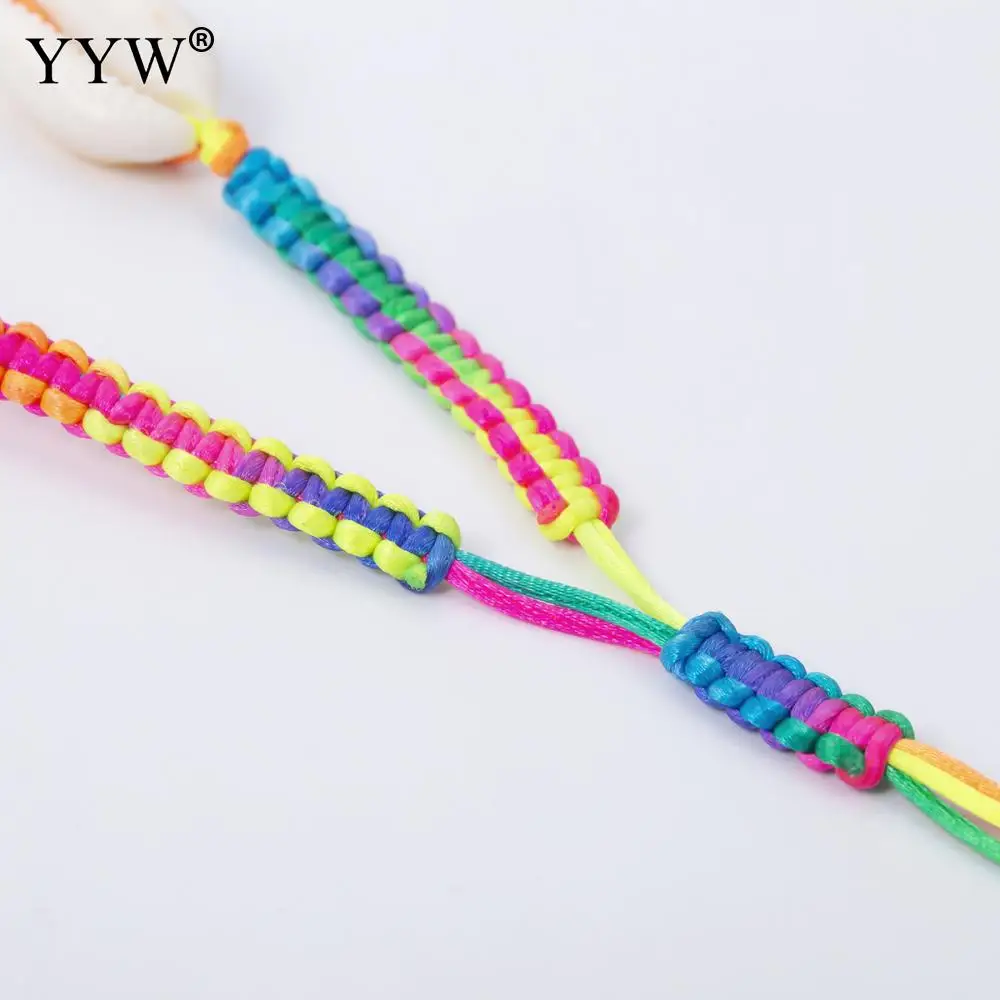 2 пряди/лот женские модные ожерелья из раковины моллюска нейлон удлинитель шнура