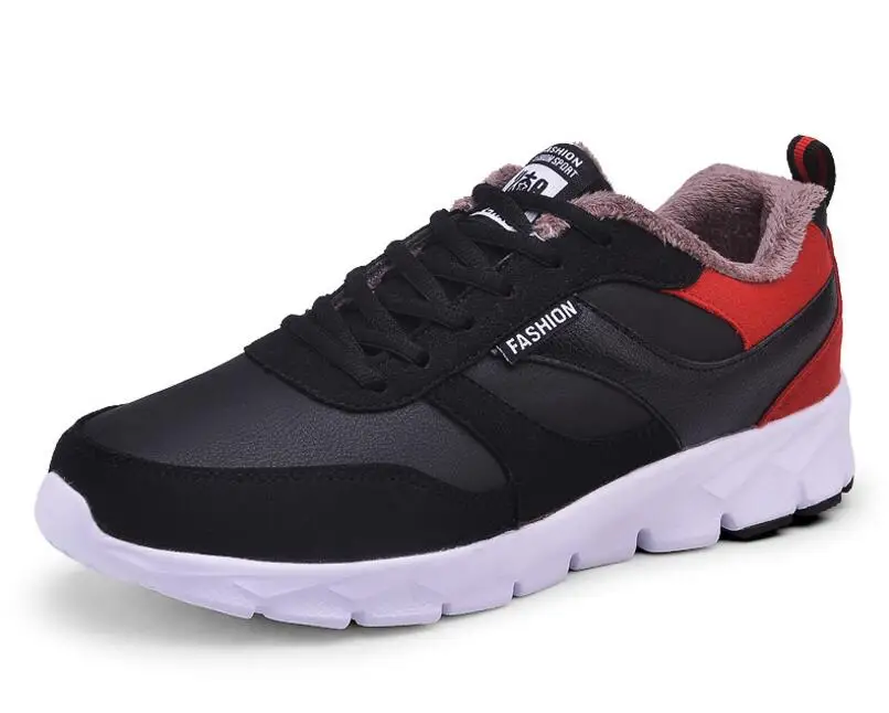 Новая мужская обувь на осень 2017 г. Высококачественная легкая зимняя теплая