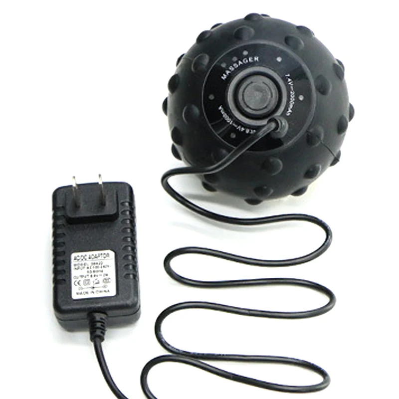 Силиконовый Вибрирующий массажный шар электрический ролик аппарат для