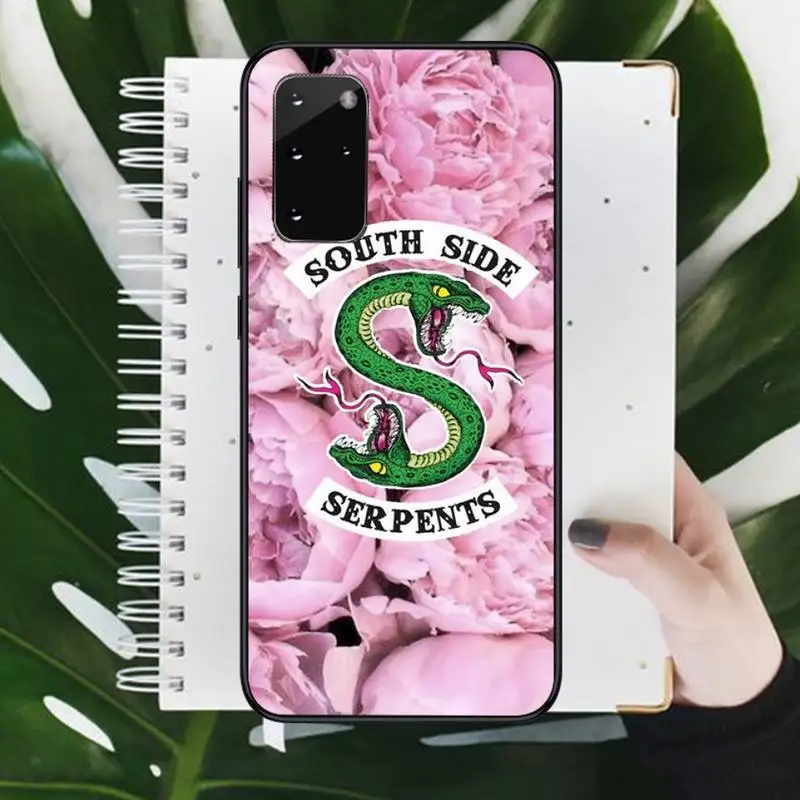 

Riverdale South Side Snake Logo Phone Case For Samsung galaxy S 7 8 9 10 20 edge A 6 10 20 30 50 51 70 note 10 plus