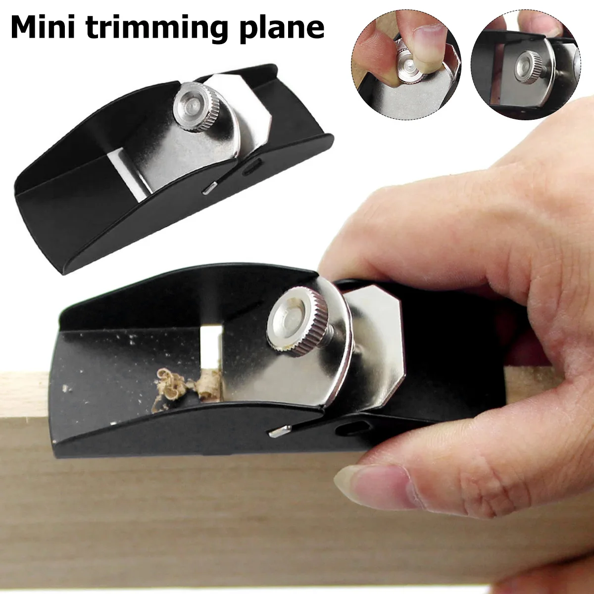 

Woodworking Mini Wood Trimming Plane Hand Planer Carpenter Cutting Edge Plane Hand Planer Hand Push Cast Carpenter Tools