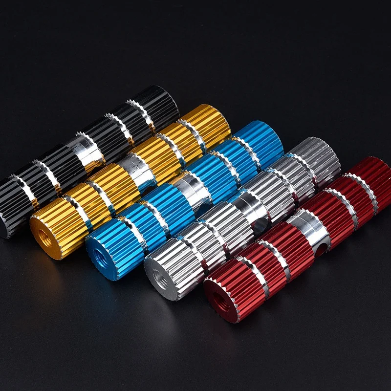 1 пара велосипедные педали осевые подножки Нескользящие задние Педали для BMX