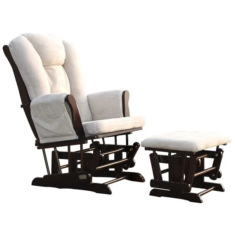 

Factory wholesale adult solid wood rocking chair for the elderly outdoor leisure rocking chair Nordic nursing rocking chair