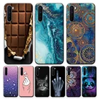 Чехол-накладка для Oneplus Nord, мягкий ТПУ силикон чехол для телефона, с мраморным рисунком