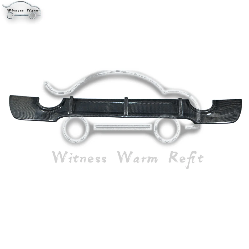 Автомобильный задний бампер из углеродного волокна диффузор спойлер для BMW 3