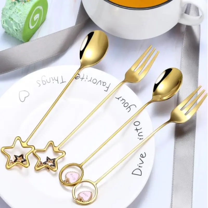 

Kitchen Accessories Practical Stainless Steel Coffee Spoon watermelon ice cream spoon Tea Spoon Dessert Spoon