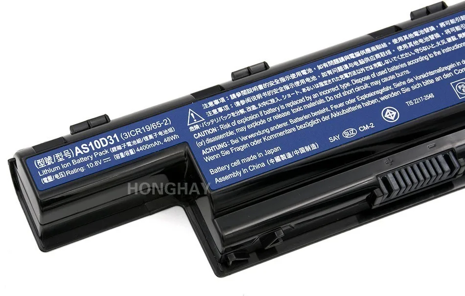 HONGHAY AS10D31 ноутбук Батарея для ноутбука ACER Aspire 4741 5741 5551 5750G 7551 5740 AS10D41 AS10D51 AS10D71 AS10D75 7741 AS10D73 4741 г