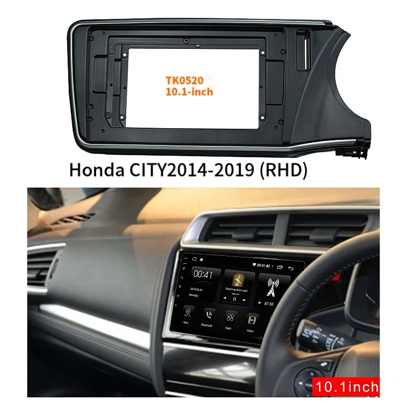 Автозапчасти для HONDA CITY 10 1 дюйма 2 Din правый руль Автомобильный MP3-плеер аудио Android