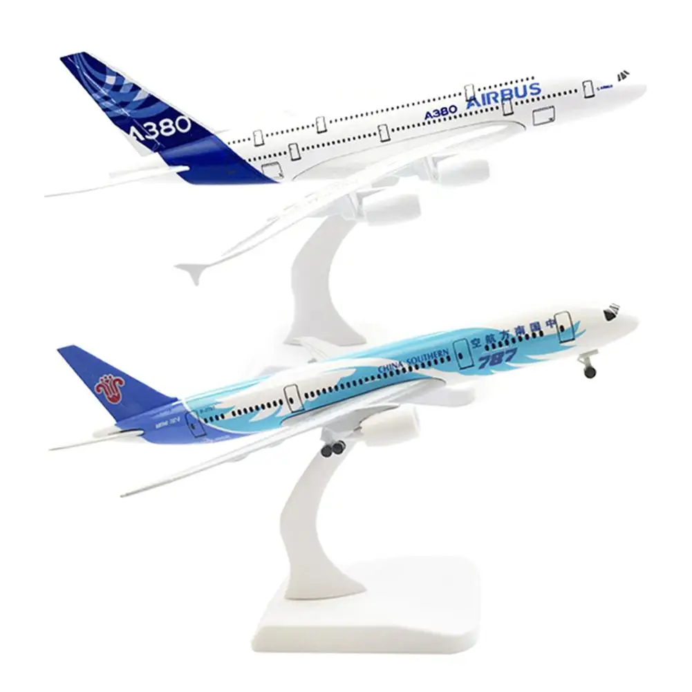 

Realistic Airplane Model Durable Metal Alloy Plane Diecast Aircraft Miniature 1:200 Airplane Toy Simulation Decoration 18CM