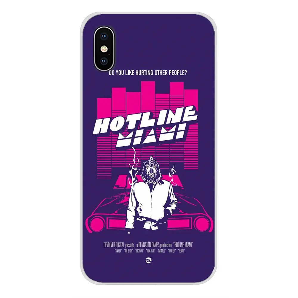 Аксессуары чехлы для телефонов Hotline Miami Samsung Galaxy S3 S4 S5 Mini S6 S7 Edge S8 S9 S10 Lite Plus Note 4 5 8 9 |
