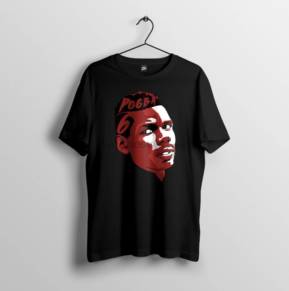 Pogba Footbaler Red Devil Inspired Дизайнерская мужская футболка унисекс футболки 2019 брендовая
