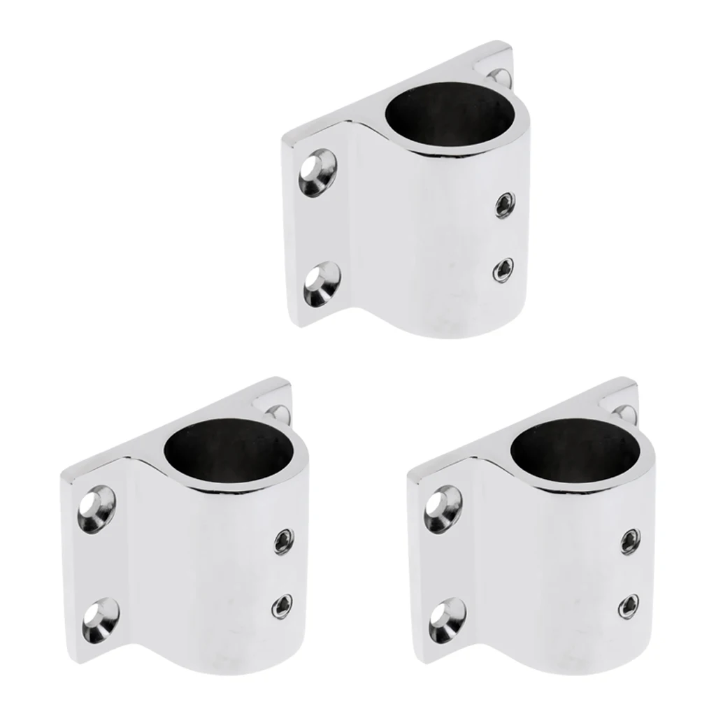 3 шт. Опорное основание прямоугольной формы для морской лодки 1-дюймовой трубки 90