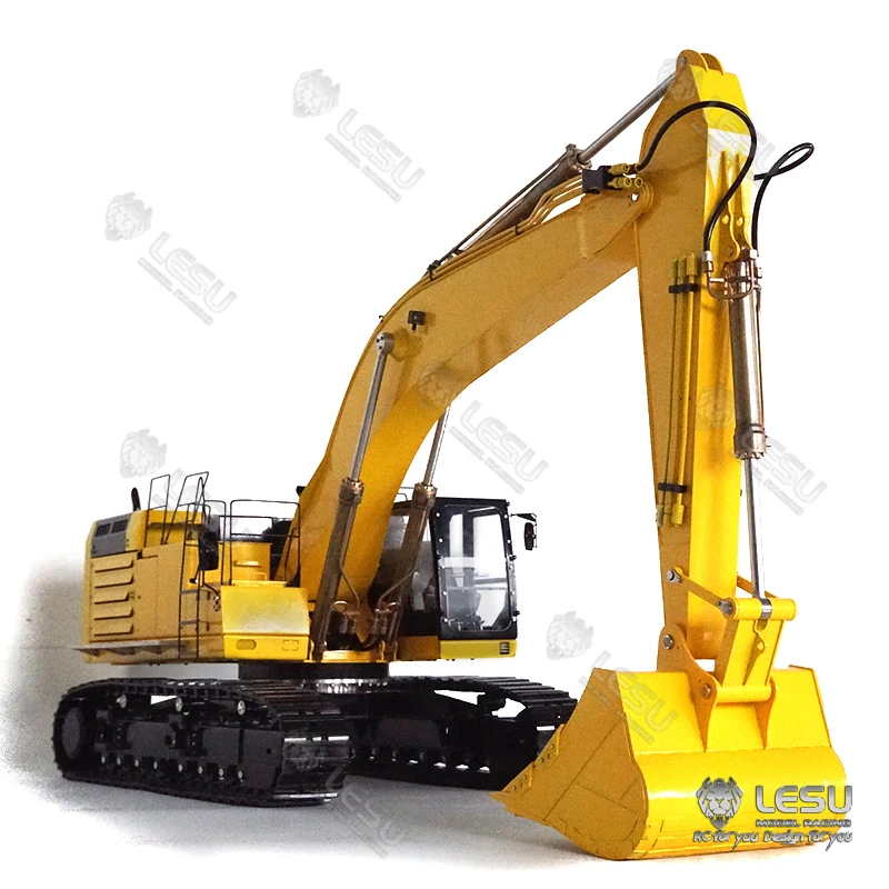 Металлический гидравлический насос экскаватора LESU 1/14 Carter 374 CAT 374F RC клапан
