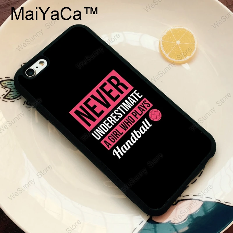 MaiYaCa гандбол Спорт ТПУ чехол для iPhone 11 Pro MAX X XR XS MAX 6 6s 7 8 Plus 5S задняя крышка Coque