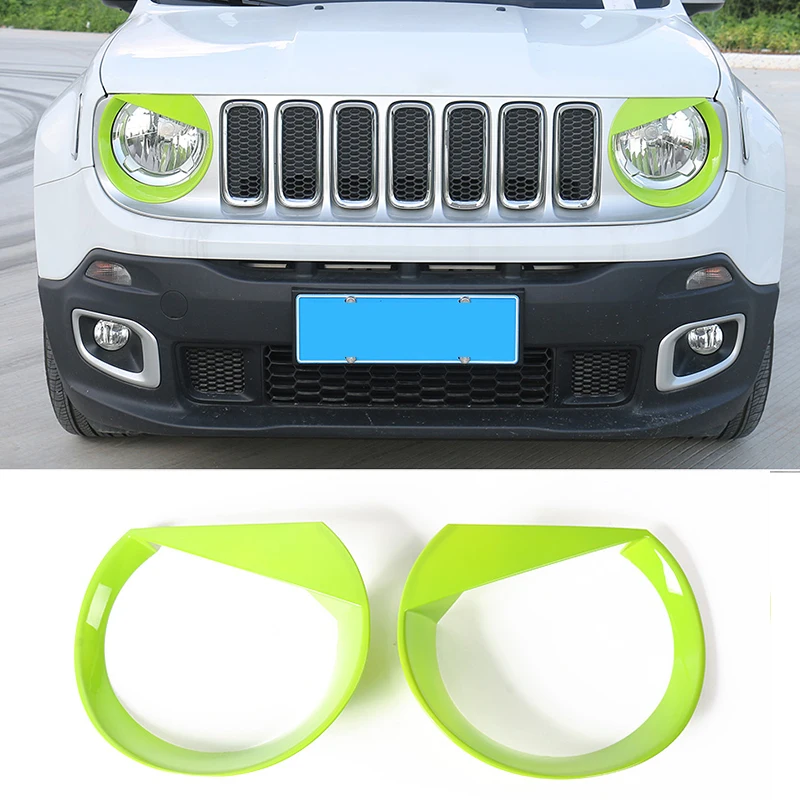 02931 SHINEKA автомобиля Стикеры для Jeep Renegade светильник с принтом в виде зеленой машинки аксессуары наружная Декаль Стикеры для Jeep Renegade - Название цвета: 02931