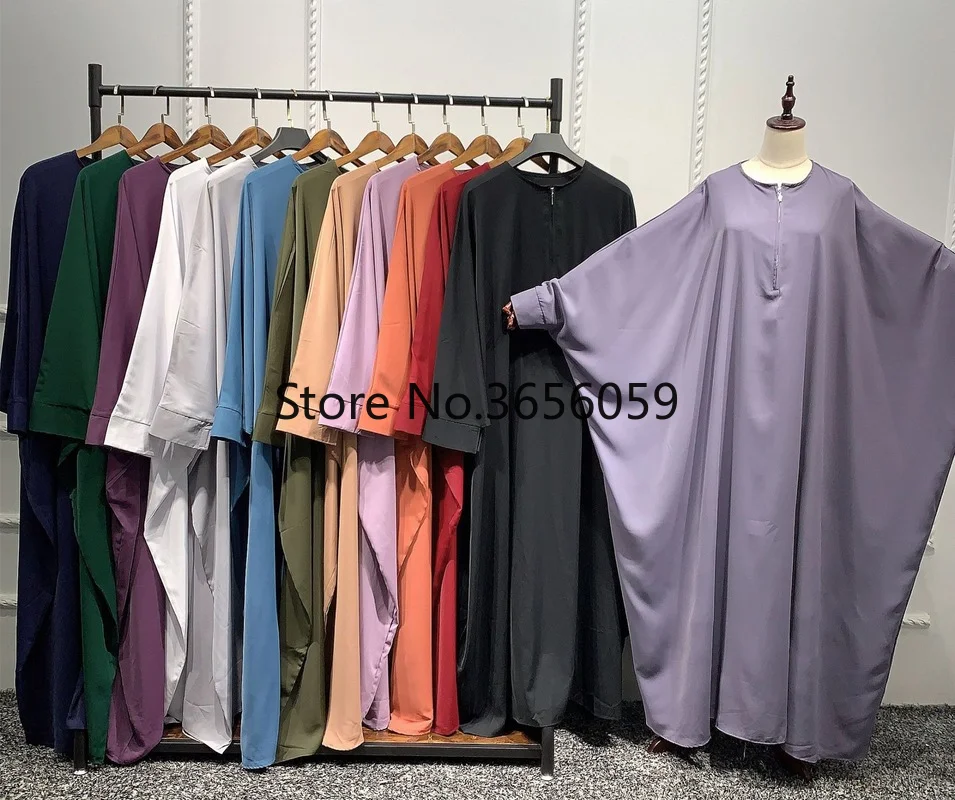 Abaya Дубай Модные Шелковые мусульманские Abayas ислама платье кружевные женские