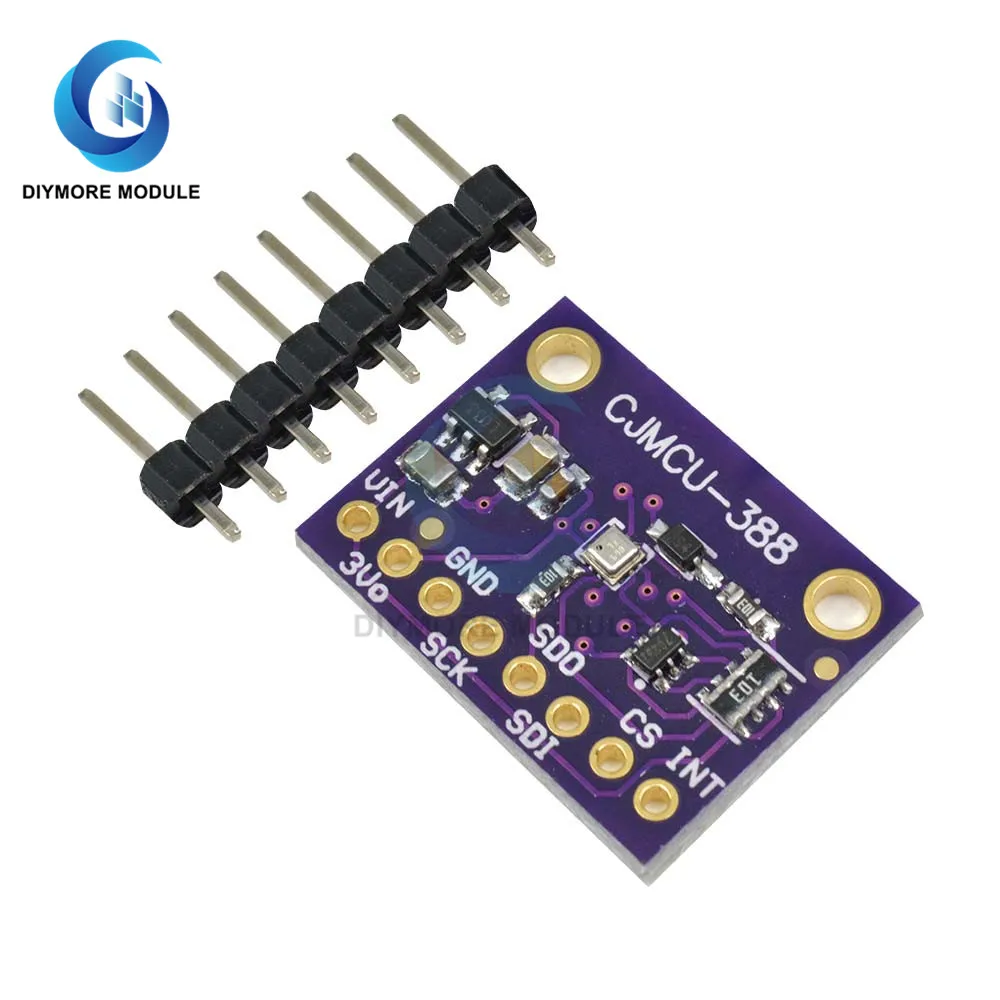BMP388 атмосферное Давление Сенсор модуль IIC I2C SPI 24Bit низкая Шум 1 71 V-3 6 V Цифровой для