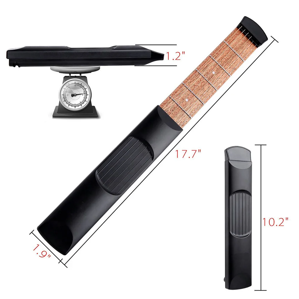 

6 String 6 Fret Guitar Neck Chord Trainer Model Portable Pocket Guitar Neck Chord Trainer Guitar Practice Tool for Beginners