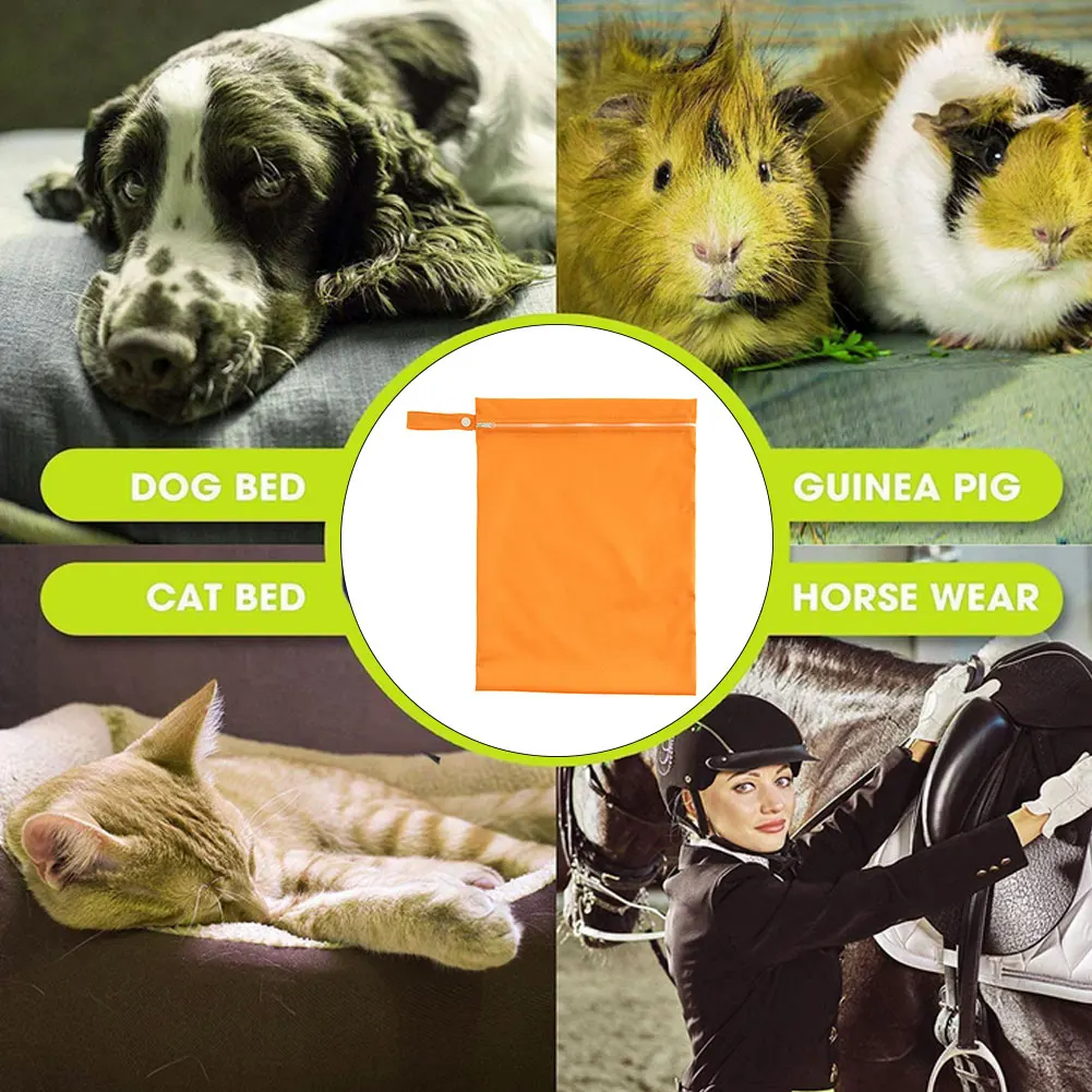 

1PCS Pets Laundry Bag Reusable Waterproof Hair Filter Dog/Cat Laundry Bag Household Wash Bag Purple/Orange/Blue