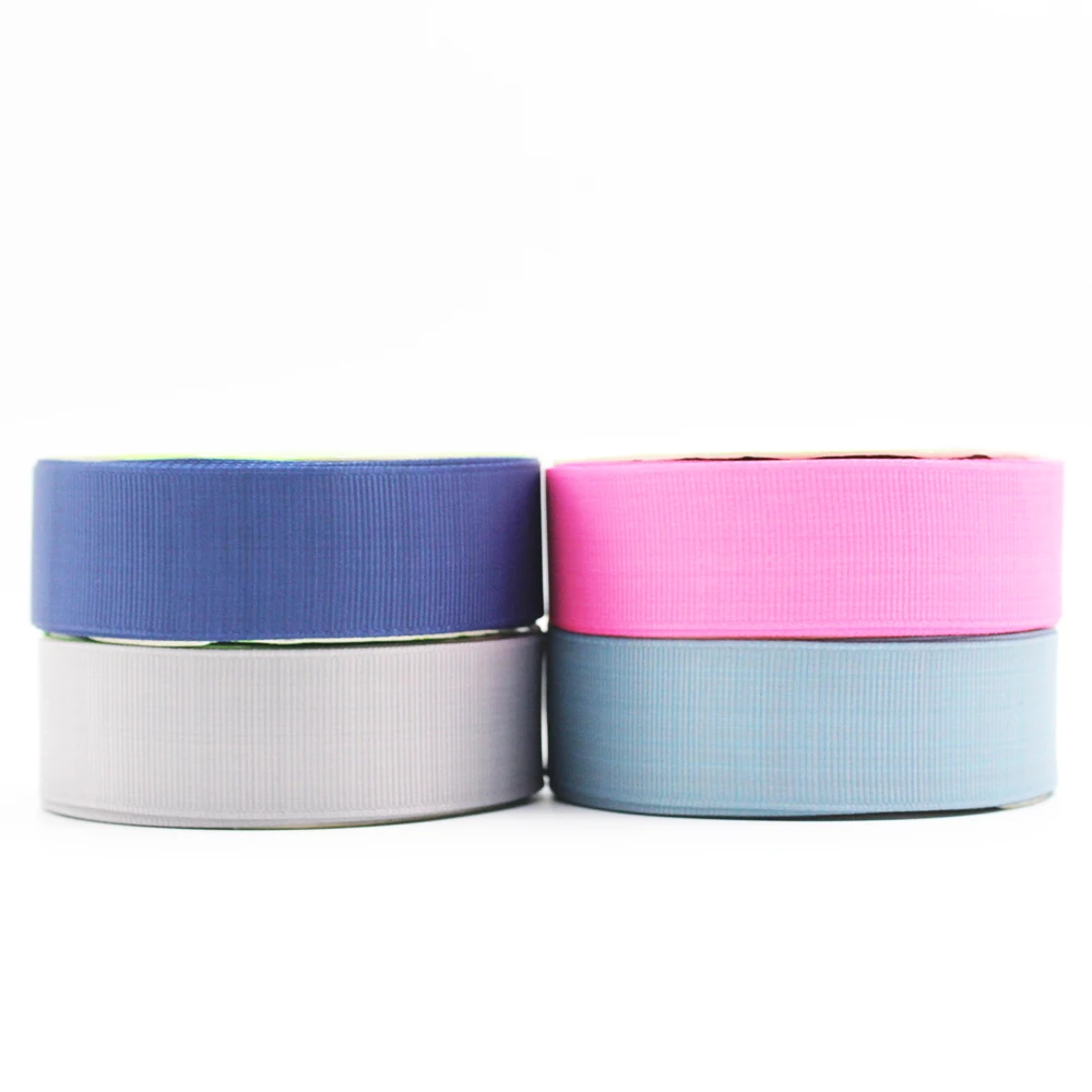 Однотонная корсажная лента WL 25 мм с принтом из джинсовой ткани/шнурок/атласные