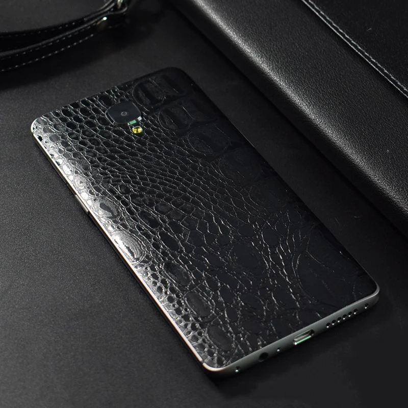 Крокодил Змеиный узор декоративные для ONEPLUS 3T Телефон протектор Oneplus 3 Oneplus3 задняя