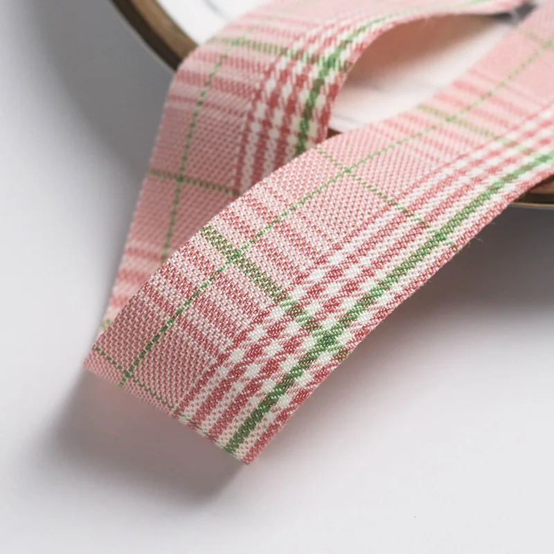 100 лет/партия клетчатая лента хлопковая ткань товары для рукоделия пошив Модный