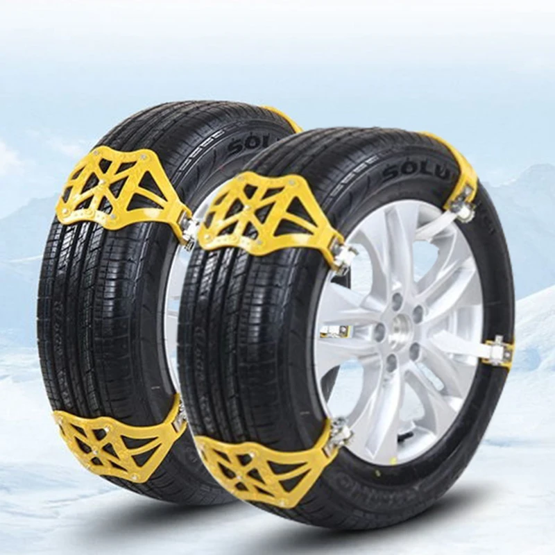 

4 PCS/set wheel-chain anti-slip-TPU-Snow-Chain snow-chains High quality