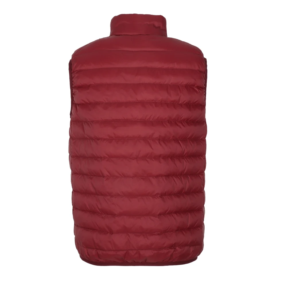 New Men Matte Duck Down Vest Sleeveless Light Weight Windbreaker Male Gilet Outwear