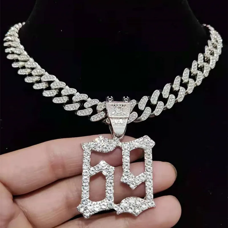 Ожерелье с кулоном в стиле хип-хоп унисекс