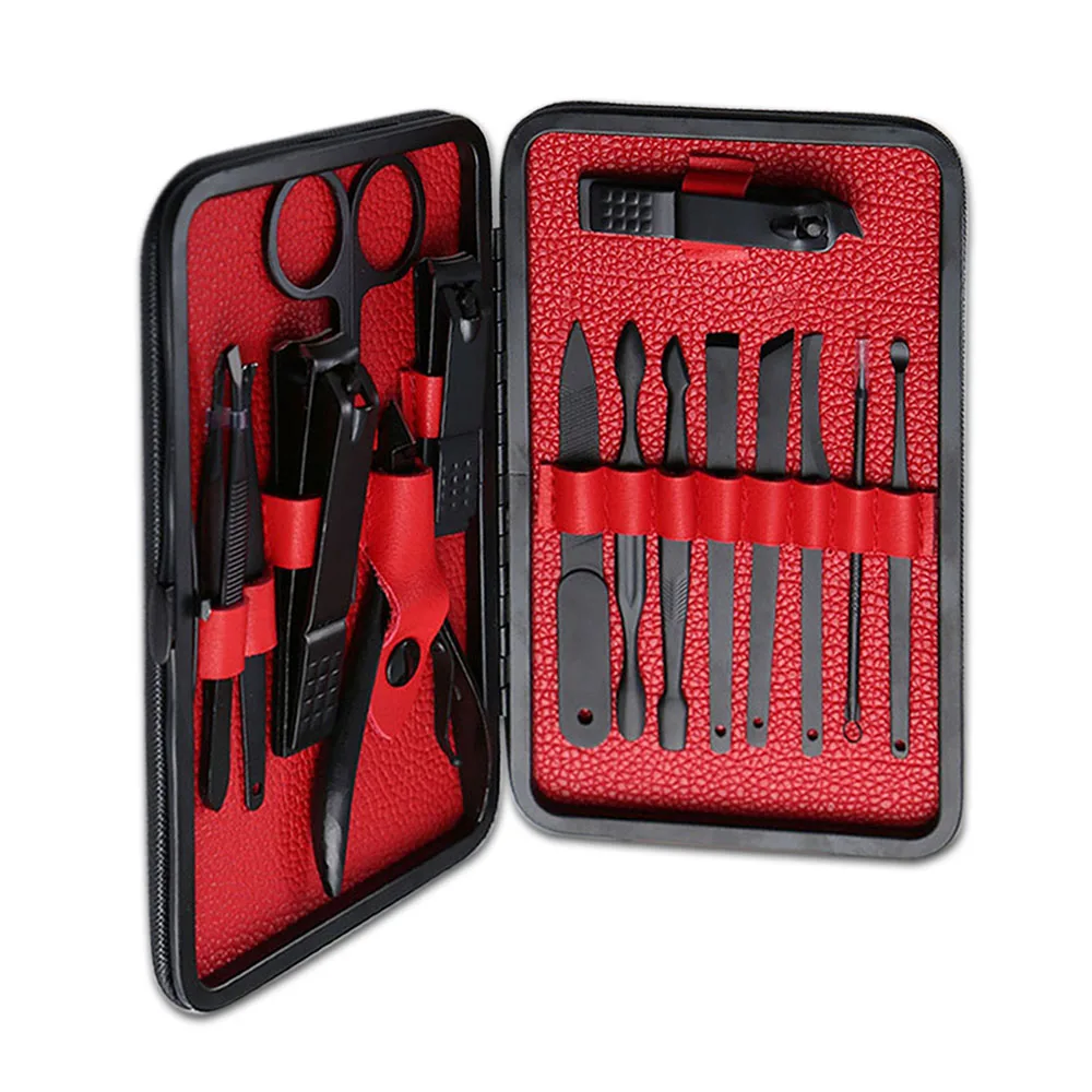 15 шт. машинка для стрижки ногтей из нержавеющей стали триммер ушей набор ухода за