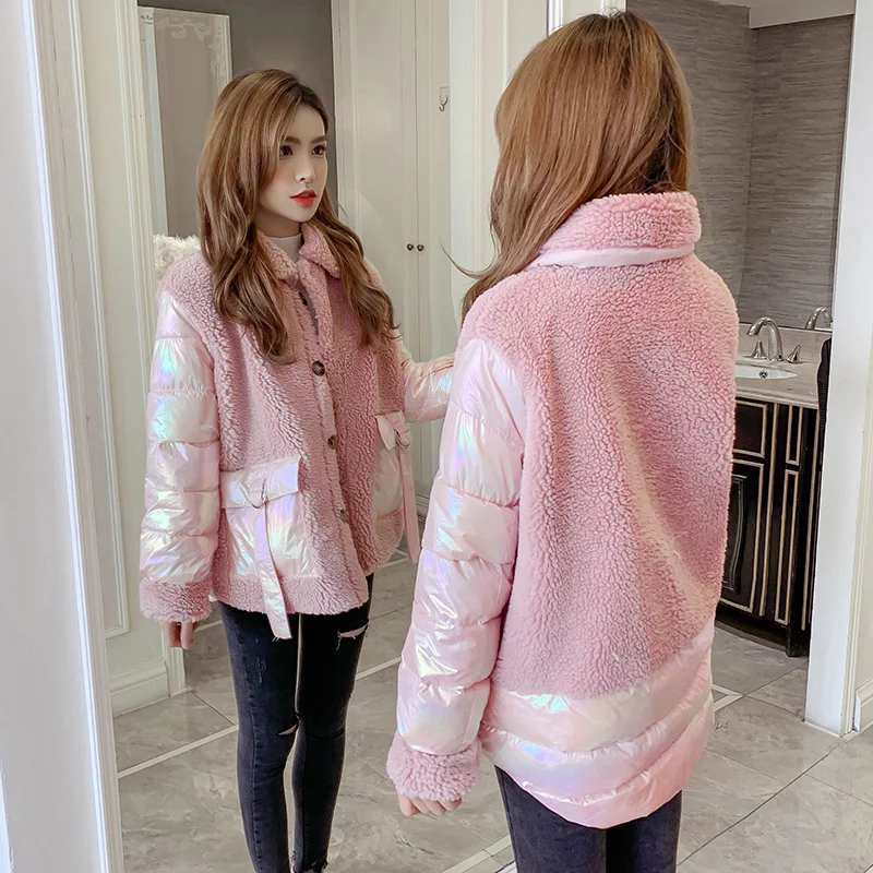 Будет ли новая зимняя серия han гранулярная комбинированная пуховая куртка с