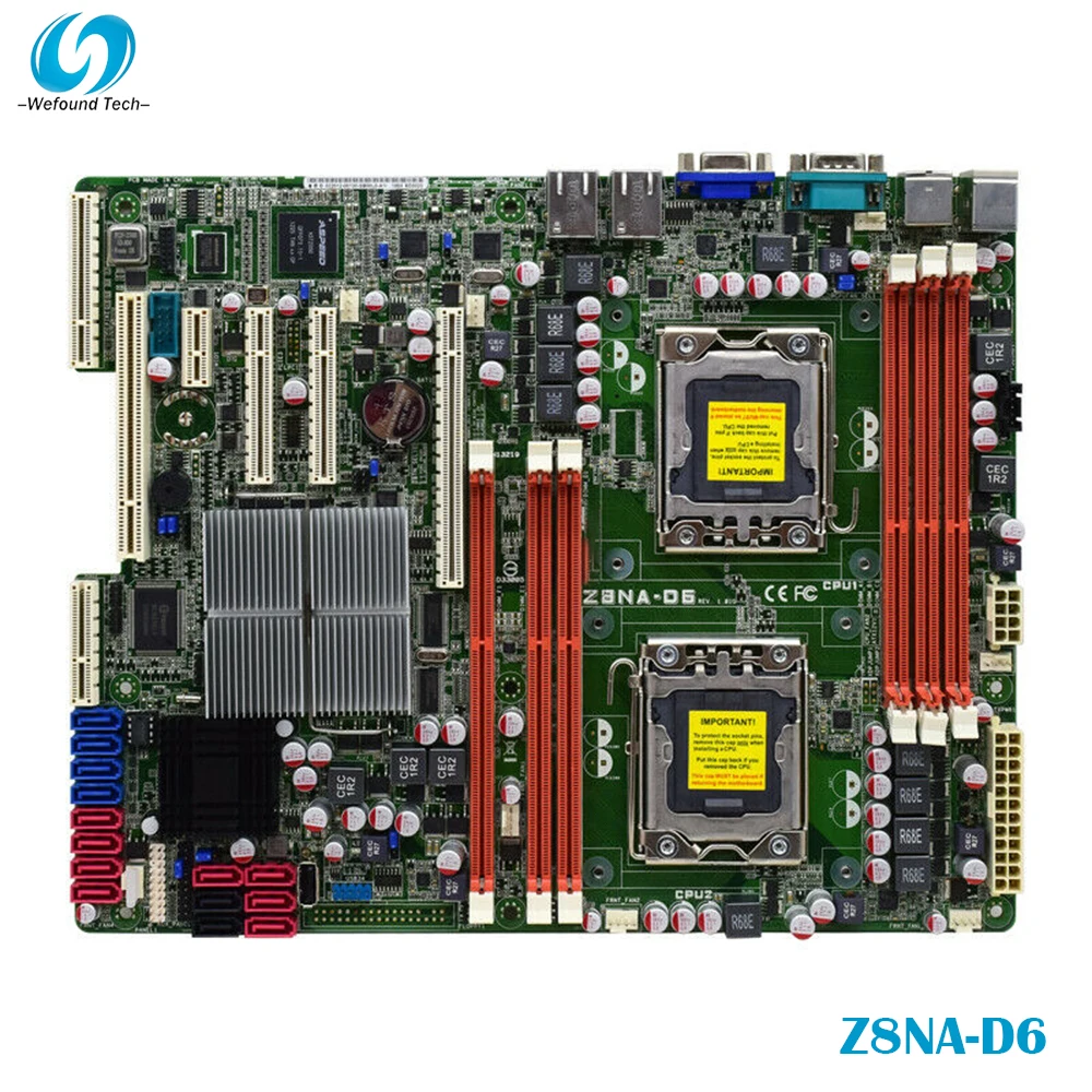 

100% Working Server Motherboard For ASUS Z8NA-D6 1366 X5650 Fully Tested