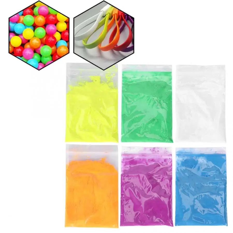 Блестящий фосфорный порошок для ногтей Хэллоуин дизайна Сделай Сам