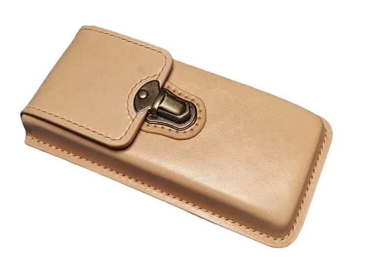 Ручная работа чехол из 100% натуральной воловьей кожи для ручек пенал