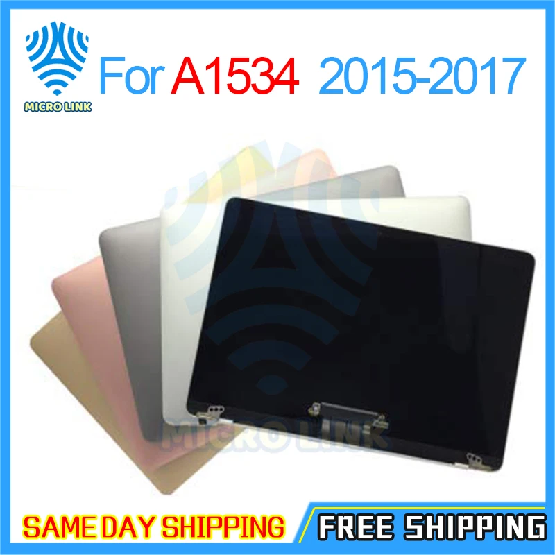 Оригинальный ЖК экран A1534 в сборе для MacBook 12 дюймов дисплей