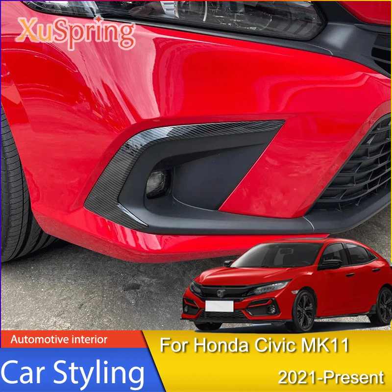 

Полоса для передней противотуманной фары для Honda Civic 11th MK11 FE/FL 2021 2022