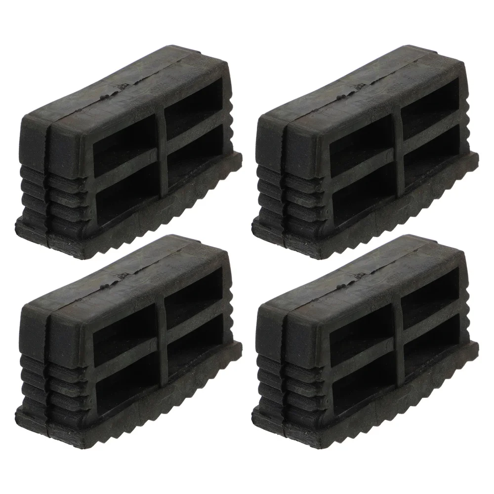 

4pcs Folding Ladder Feet Covers Versatile Ladder Leg Covers Non-skid Ladder Pads
