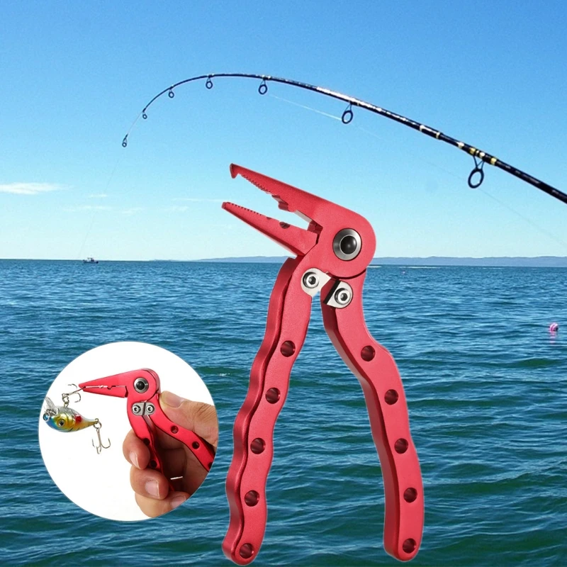 

High Quality Mini Fishing Pliers Aluminium Multi-function Lure Pliers Tool Bird Shape Design Hook Remover Fishing Tackle