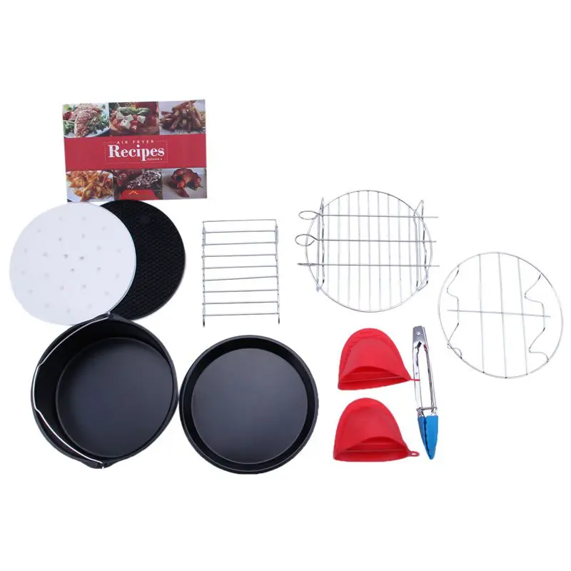 Набор аксессуаров для фритюрницы 10 шт. подходит всех стандартных фритюрниц 3.7QT