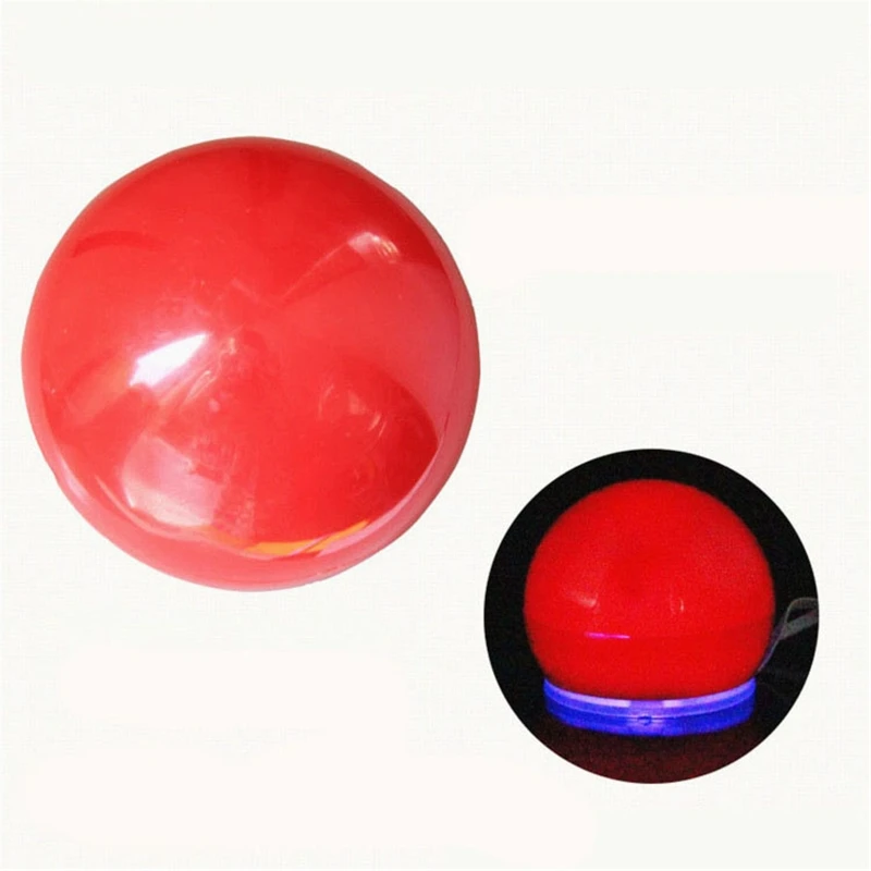 

Bright Red Nose Clown Nose Festival Dress Up Light Up Toy Led Kids Red Nose Day