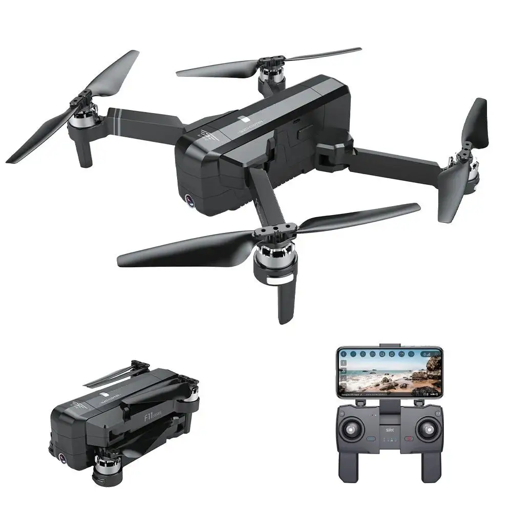 SJRC F11 PRO Дрон с GPS с Wifi FPV 1080 P/2 K HD камера F11 бесщеточный Квадрокоптер 25 минут время полета складной Дрон