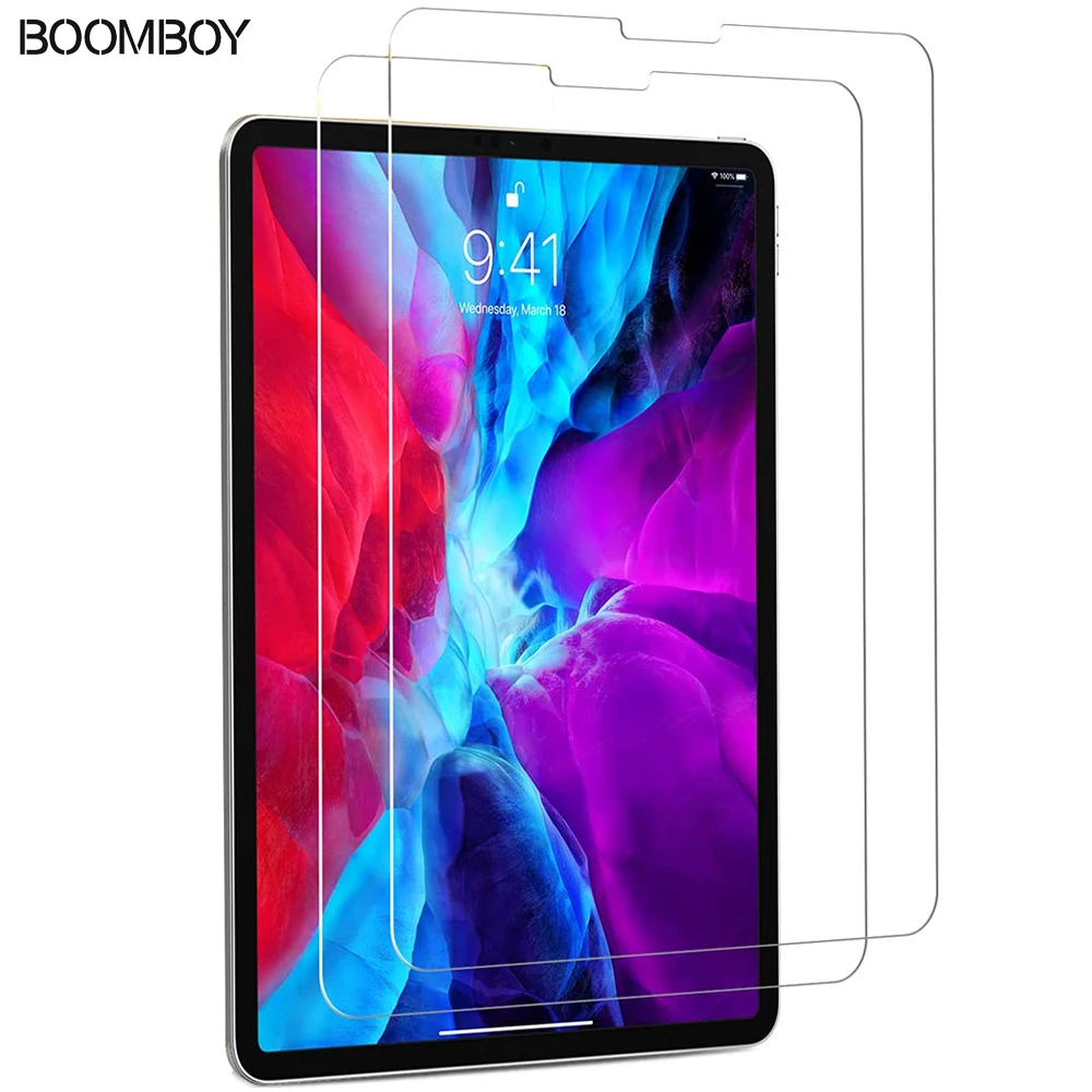 (2 шт.) Закаленное стекло для iPad Mini Air Pro 1 2 3 4 5 6 7 8 9 10 11 2018 2019 2020 защита экрана |