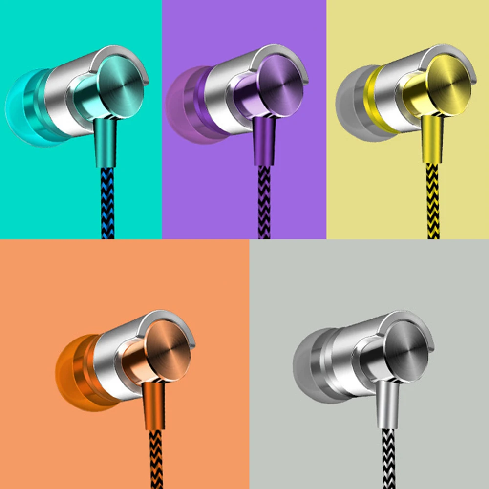 Новые профессиональные проводные наушники вкладыши гарнитура 3 5 мм с тяжелыми