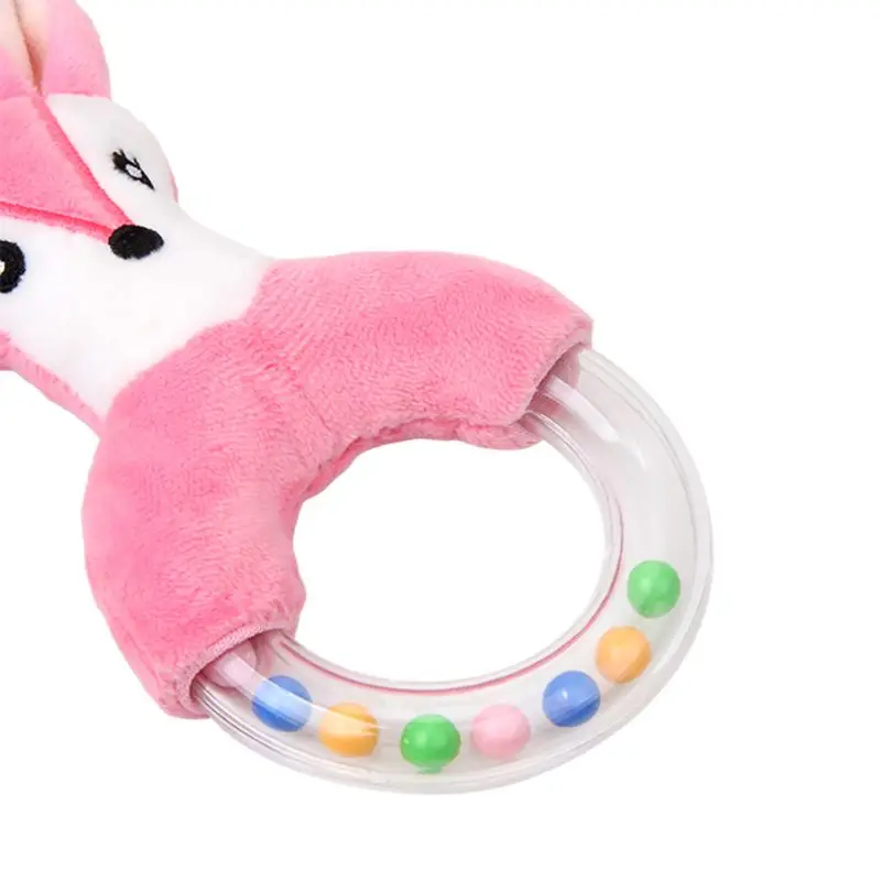 

ZZ-Baby Lathe Hanging Ring Animal Rattle Crib Hanging Baby Stroller Hanging Toys Teethers Stuffed Doll