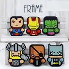 1 шт. Подвески с плоской задней стороной, Супергерой Мститель, ПВХ мягкий клей, пластырь, чехол для телефона, декоративный материал, сделай сам, ювелирные аксессуары