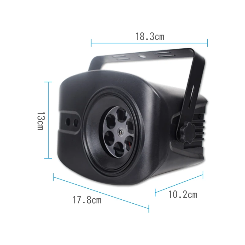 New LED Disco DJ Light RGB Stage Effect Remote Control Laser Projector Lights with Smart Sound for Bar KTV Party | Освещение